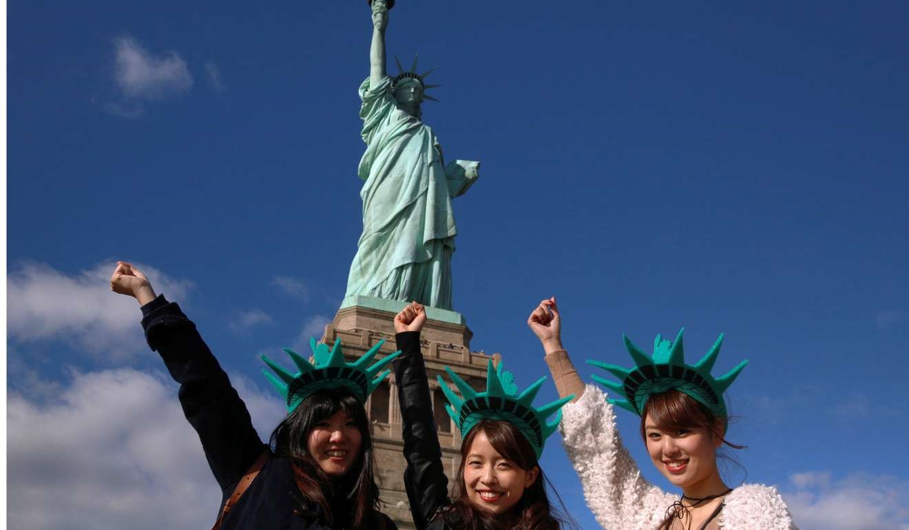 Chinese tourists in America...the start of the buying process of an American home